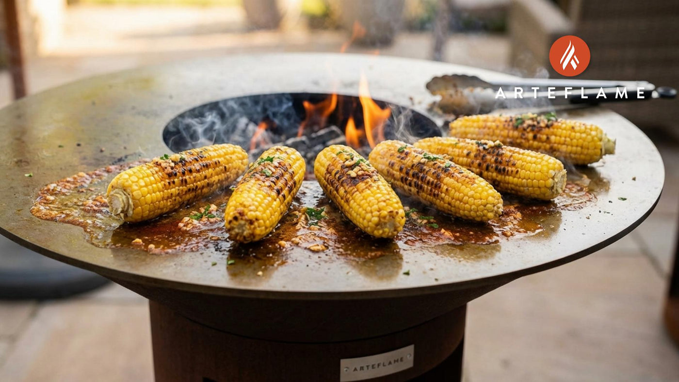 Smoky Tennessee Charred Corn with Whiskey Butter | Arteflame Grill Recipe