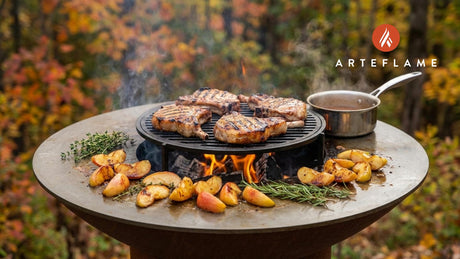 Savory Grilled New Hampshire Apple Cider Pork Chops