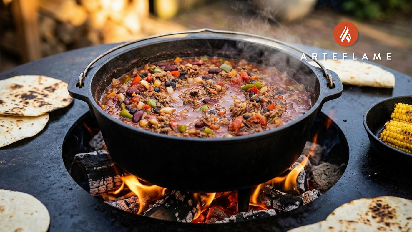 Grilled Chili Con Carne on the Arteflame Grill