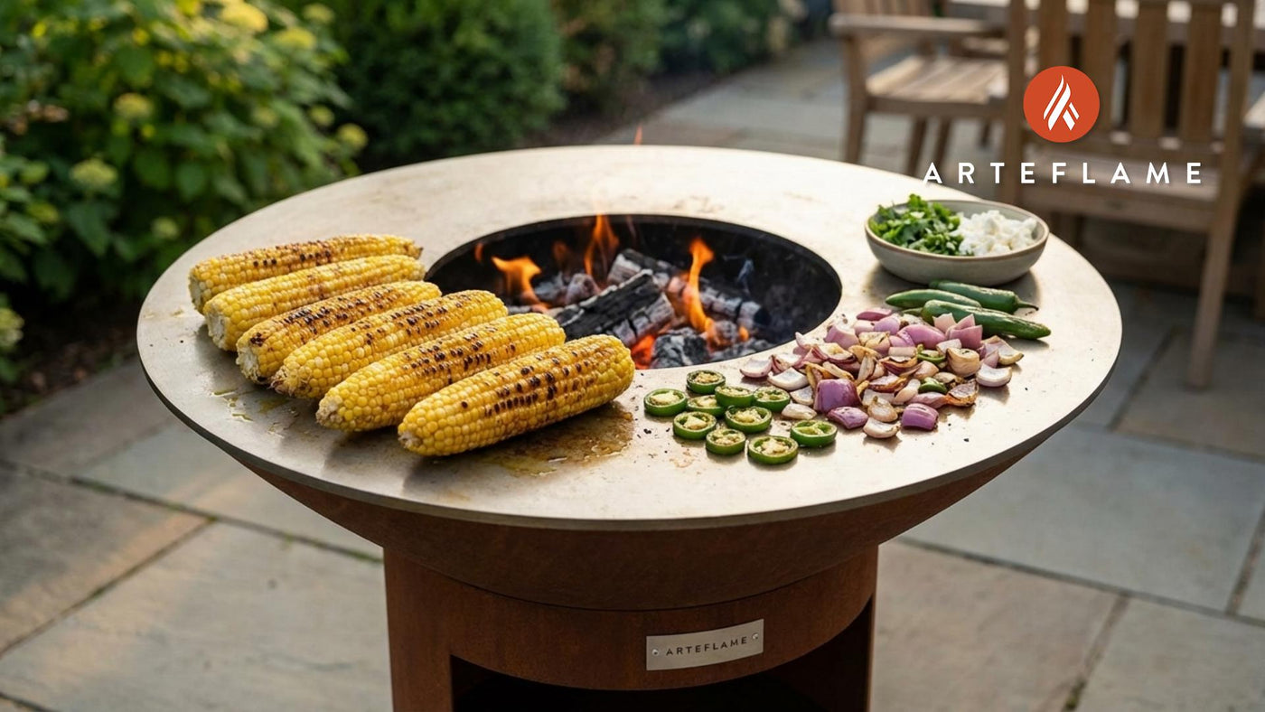 Smoky Grilled Lemon-Lime Corn Salad Recipe