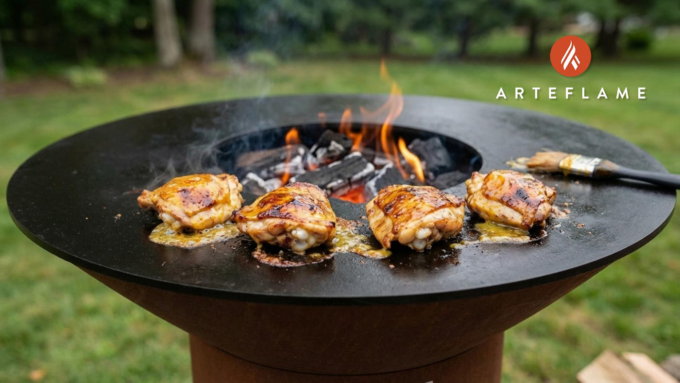 Massachusetts Honey Mustard BBQ Grilled Chicken | Sweet & Tangy Gold Sauce Recipe