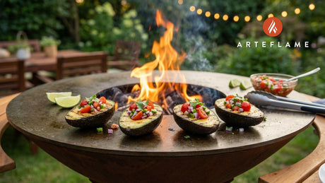 Smoky Grilled California Avocados with Fresh Pico de Gallo