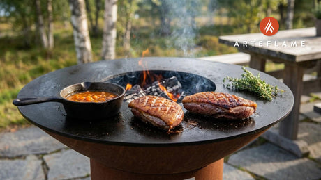 Norwegian Grilled Duck Breast with Cloudberry Sauce