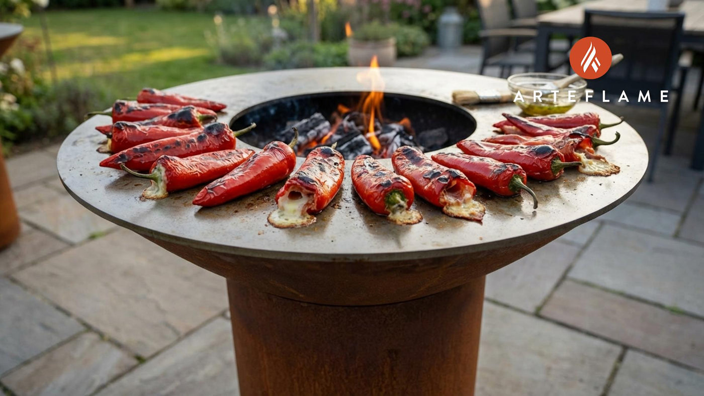 Rhode Island Grilled Stuffed Cherry Peppers Recipe