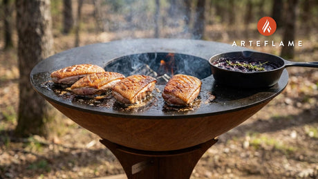 Missouri Ozark Smoked Duck Breast on the Arteflame Grill