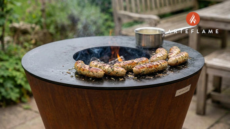 Grilled Swiss Alpine Herb Sausages: A Rustic Arteflame Feast