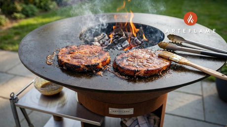 Sweet & Savory Grilled Texas Ham Steaks with Brown Sugar Glaze