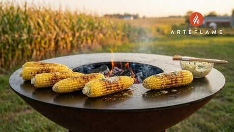 Smoked & Seared: Grilled Illinois Harvest Sweet Corn on the Arteflame