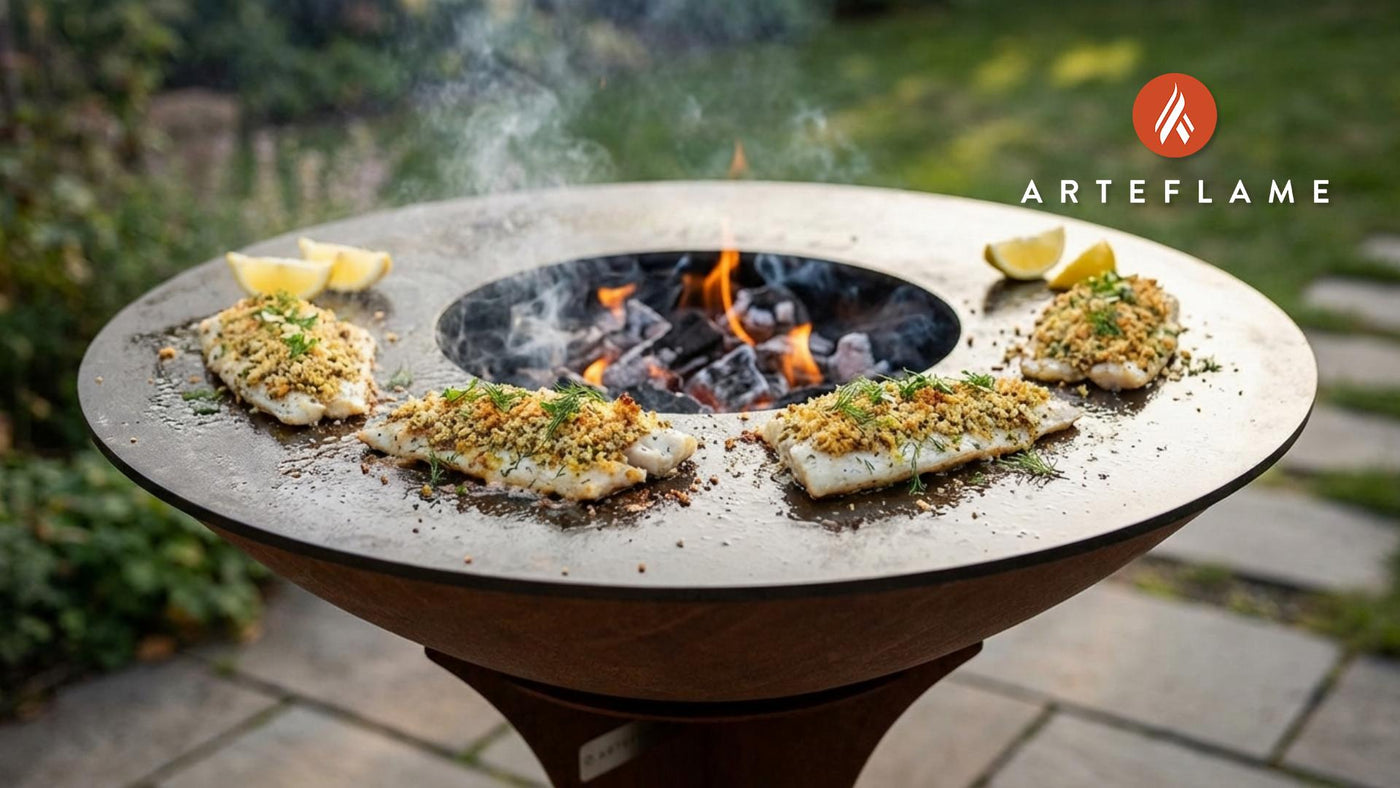 Authentic Swedish Grilled Haddock Recipe with Mustard Crust