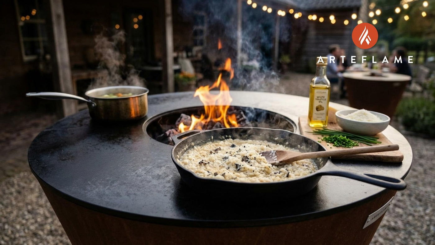Smoked Parmesan Truffle Risotto: A Luxurious Arteflame Grill Recipe