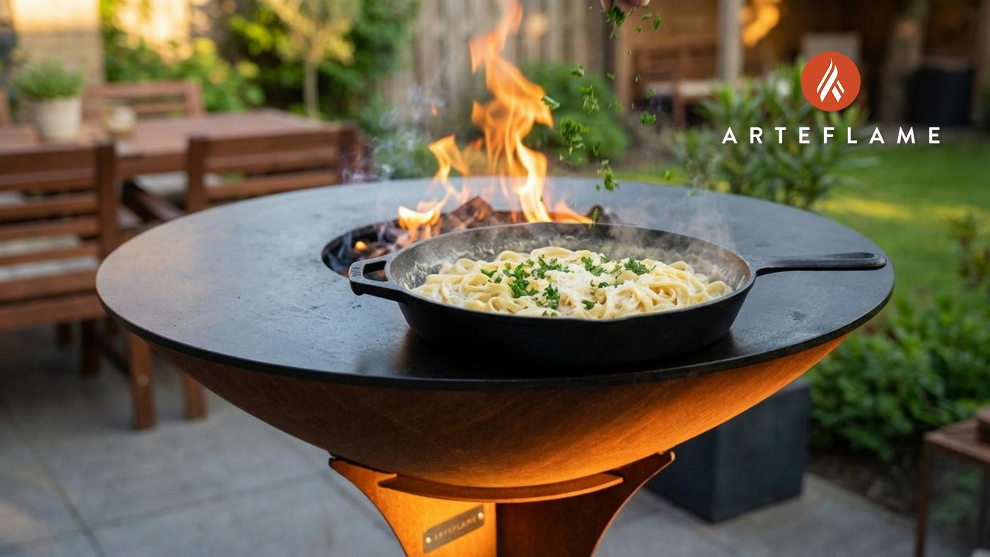 Ultimate Arteflame Grilled Fettuccine Alfredo