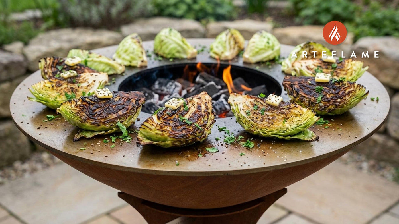 Smoky Irish Charred Cabbage Wedges: An Arteflame Grill Masterpiece