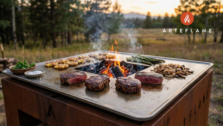 Authentic Wyoming-Style Grilled Venison Steaks on the Arteflame
