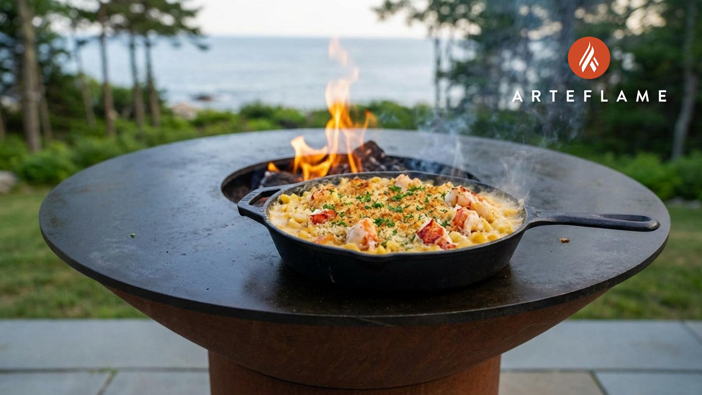 Smoky New Hampshire Grilled Lobster Mac and Cheese | Arteflame Recipe