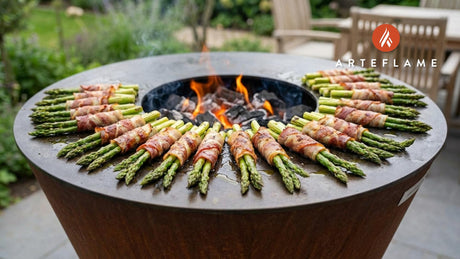 Smoky Italian Speck Wrapped Grilled Asparagus Recipe