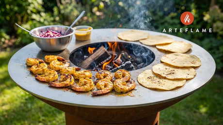 South Carolina BBQ Shrimp Tacos Recipe for Arteflame Grills