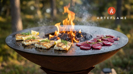 Norwegian-Style Grilled Haddock with Tangy Pickled Beets
