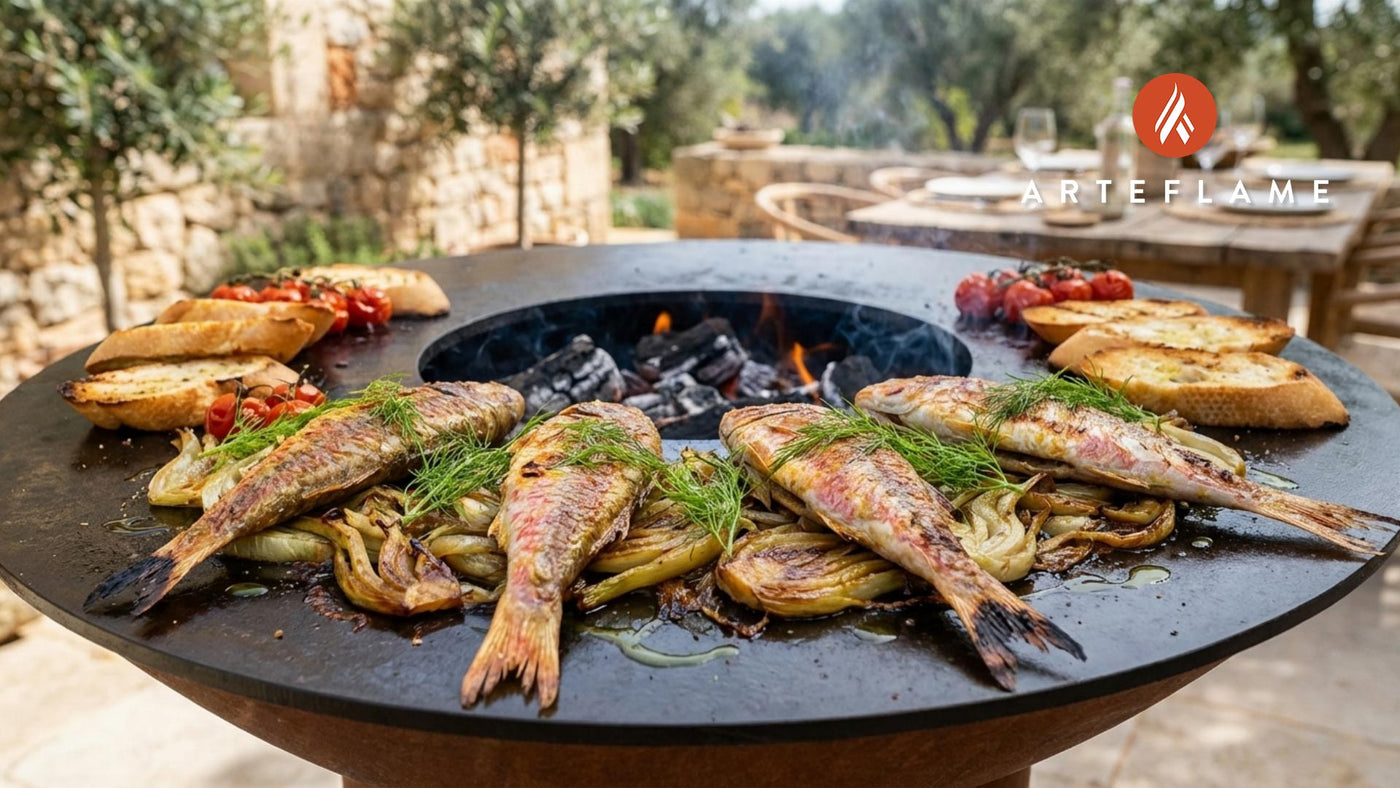 Authentic French Grilled Red Mullet with Fennel Recipe