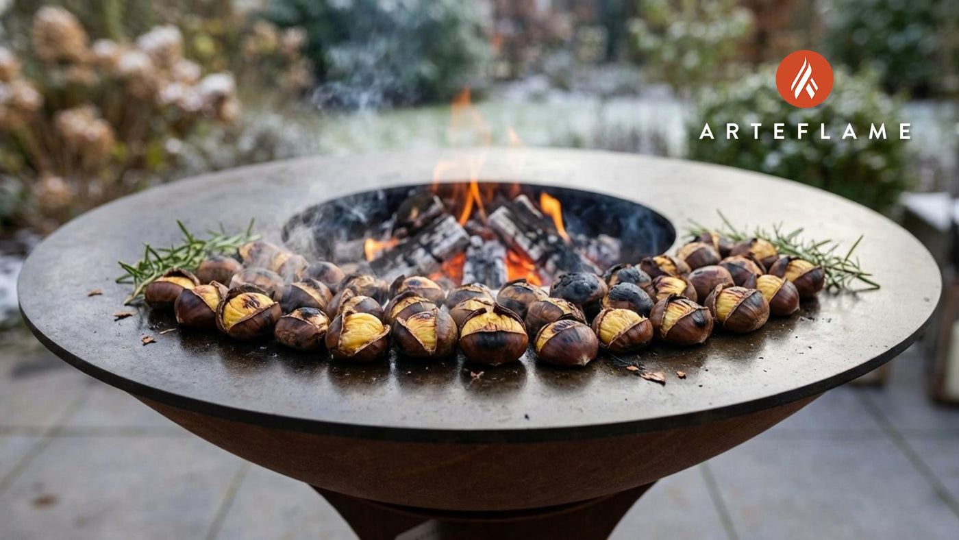 Classic British Fire-Roasted Chestnuts: An Arteflame Holiday Tradition