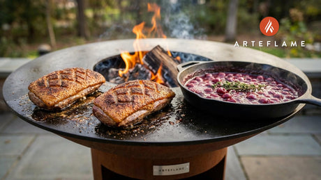 North Carolina Style Smoked Duck Breast with Tart Cherry Glaze