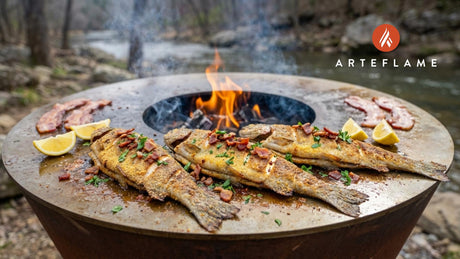 Authentic Arkansas Ozark-Style Grilled Trout Recipe on the Arteflame