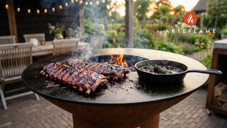 Smoky Oregon Blackberry Glazed Ribs Recipe for the Arteflame Grill