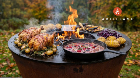 Savory Danish Grilled Pheasant with Wild Berry Sauce