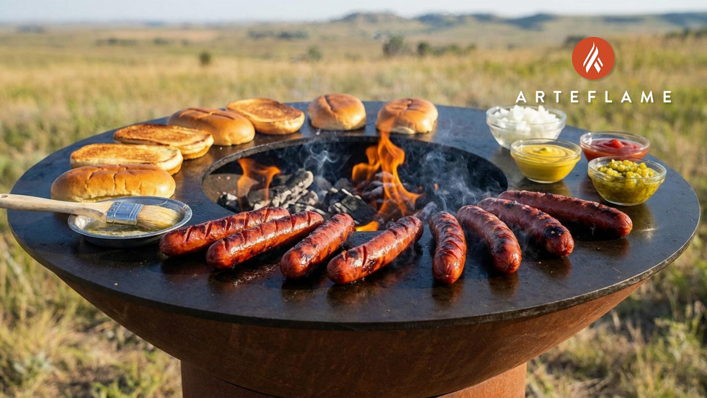 South Dakota Classic: The Ultimate Grilled Hot Dogs on the Arteflame