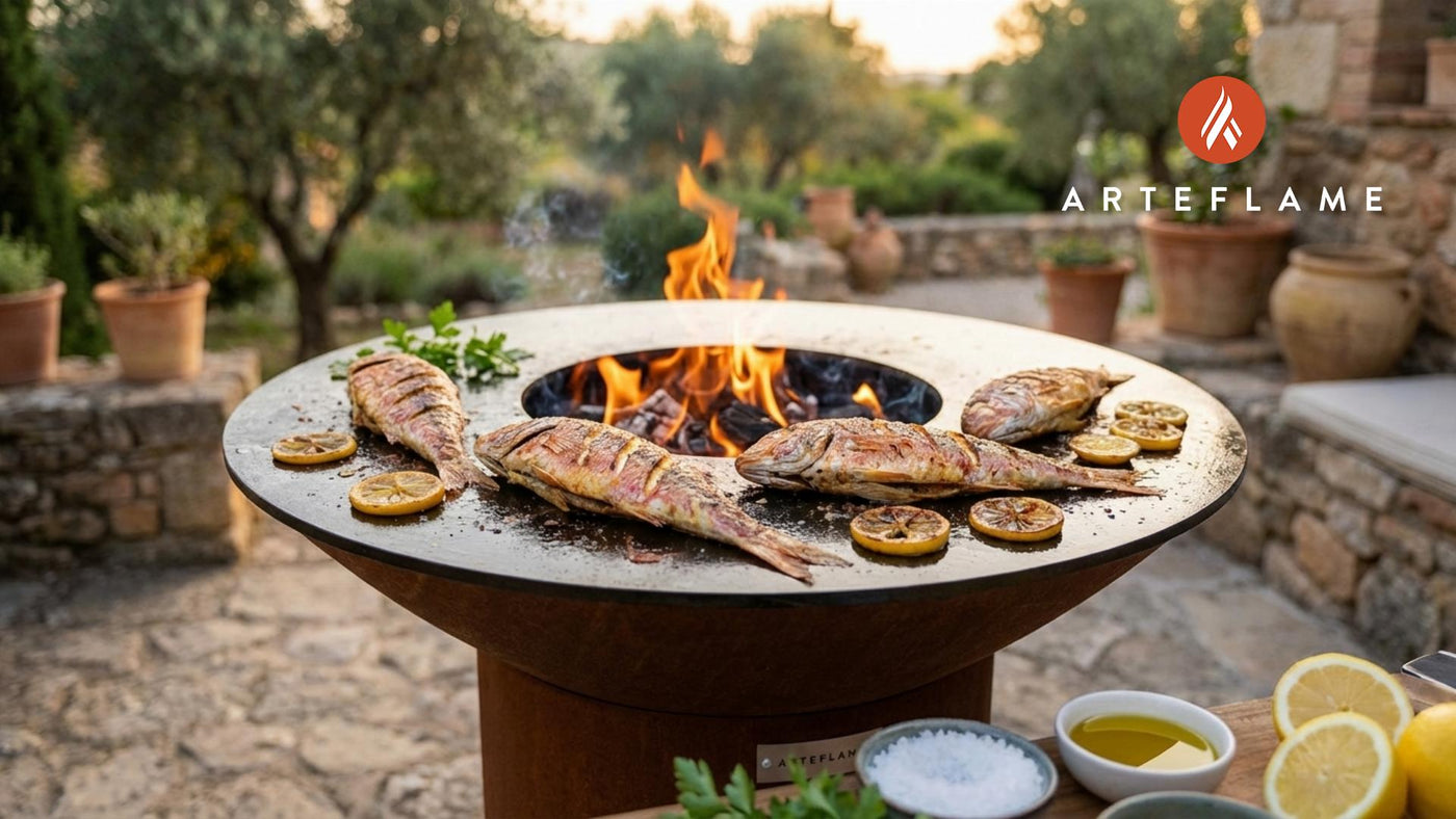 Authentic Spanish Grilled Red Mullet Recipe with Sea Salt