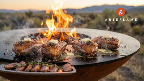 Nevada Frontier Grilled Duck: A Rustic Arteflame Feast