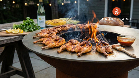 Portuguese Grilled Quail with Homemade Piri Piri Sauce