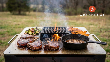 Smoky Grilled Wild Boar Chops with Maple Bourbon Glaze
