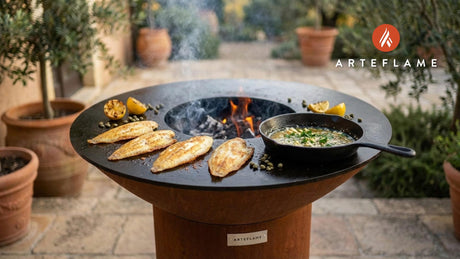 Spanish Style Grilled Sole with Lemon Caper Sauce