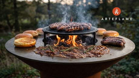Smoky Grilled Venison Sausages with Sweet & Savory Onion Jam
