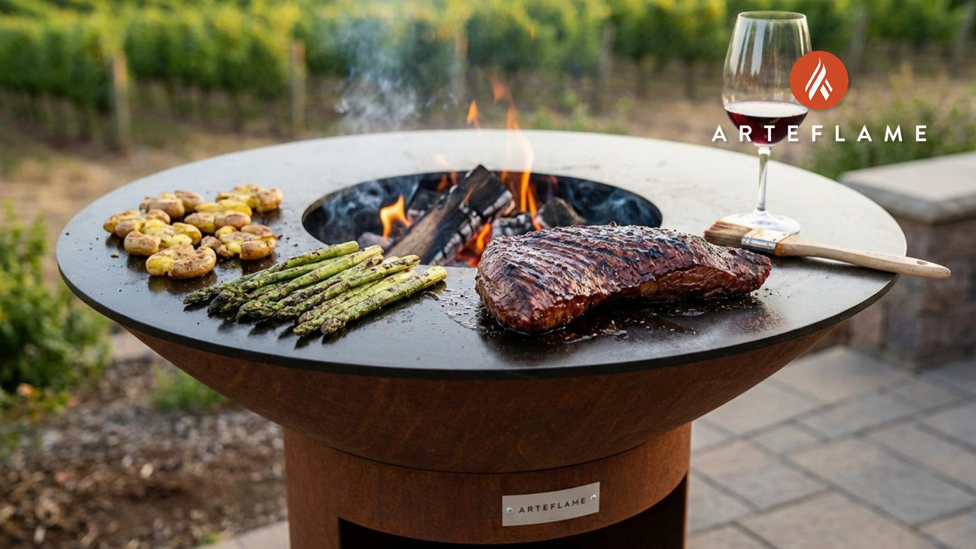 Oregon Pinot Noir Marinated Tri-Tip Recipe for Arteflame Grills