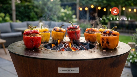 Authentic Greek Grilled Stuffed Peppers Recipe