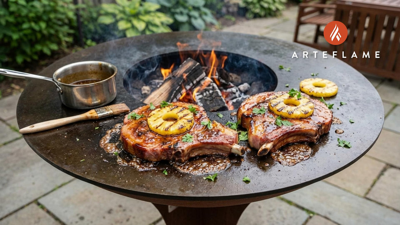 Alabama-Style Pineapple Brown Sugar Grilled Ham Recipe