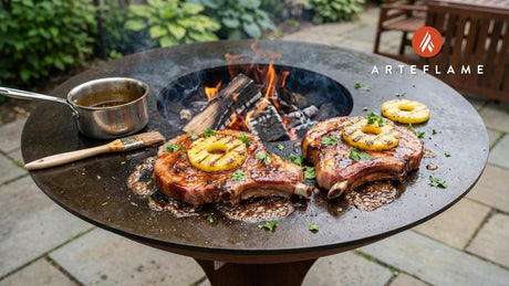 Alabama-Style Pineapple Brown Sugar Grilled Ham Recipe