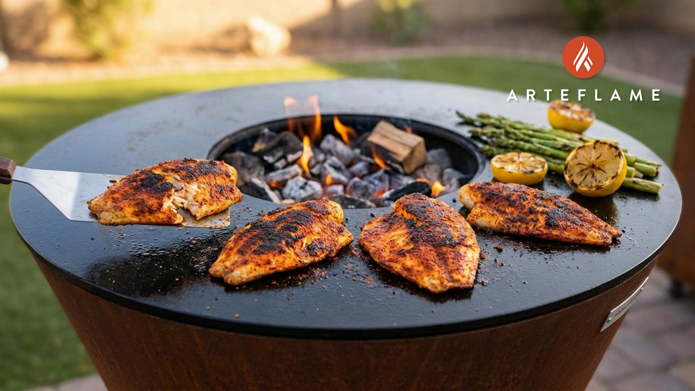 Arizona Sunset Grilled Tilapia: A Zesty Arteflame Feast