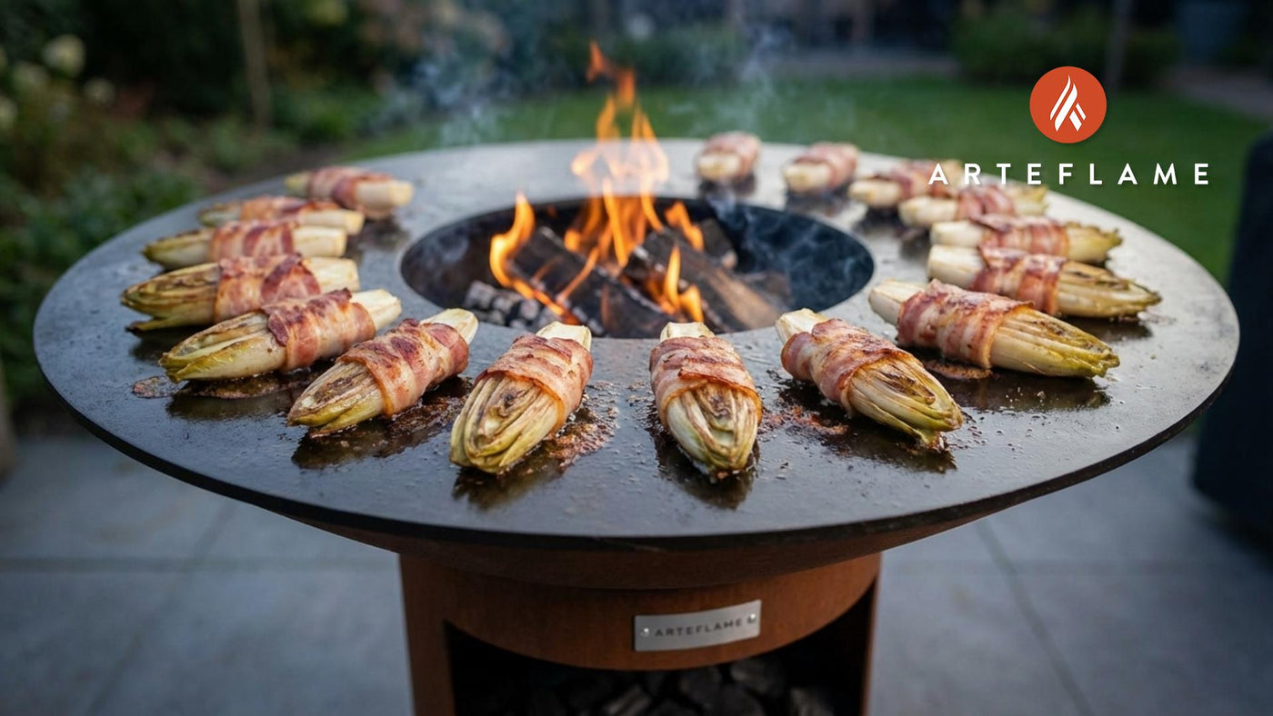 Crispy Dutch Bacon-Wrapped Endives: An Arteflame Grill Special