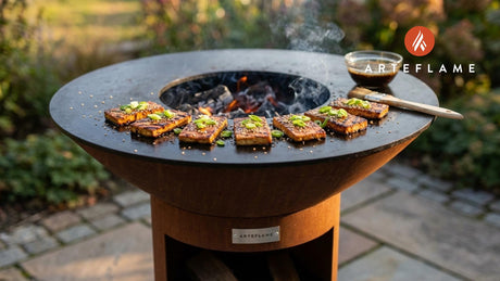 Grilled Tofu With Sesame Ginger Marinade