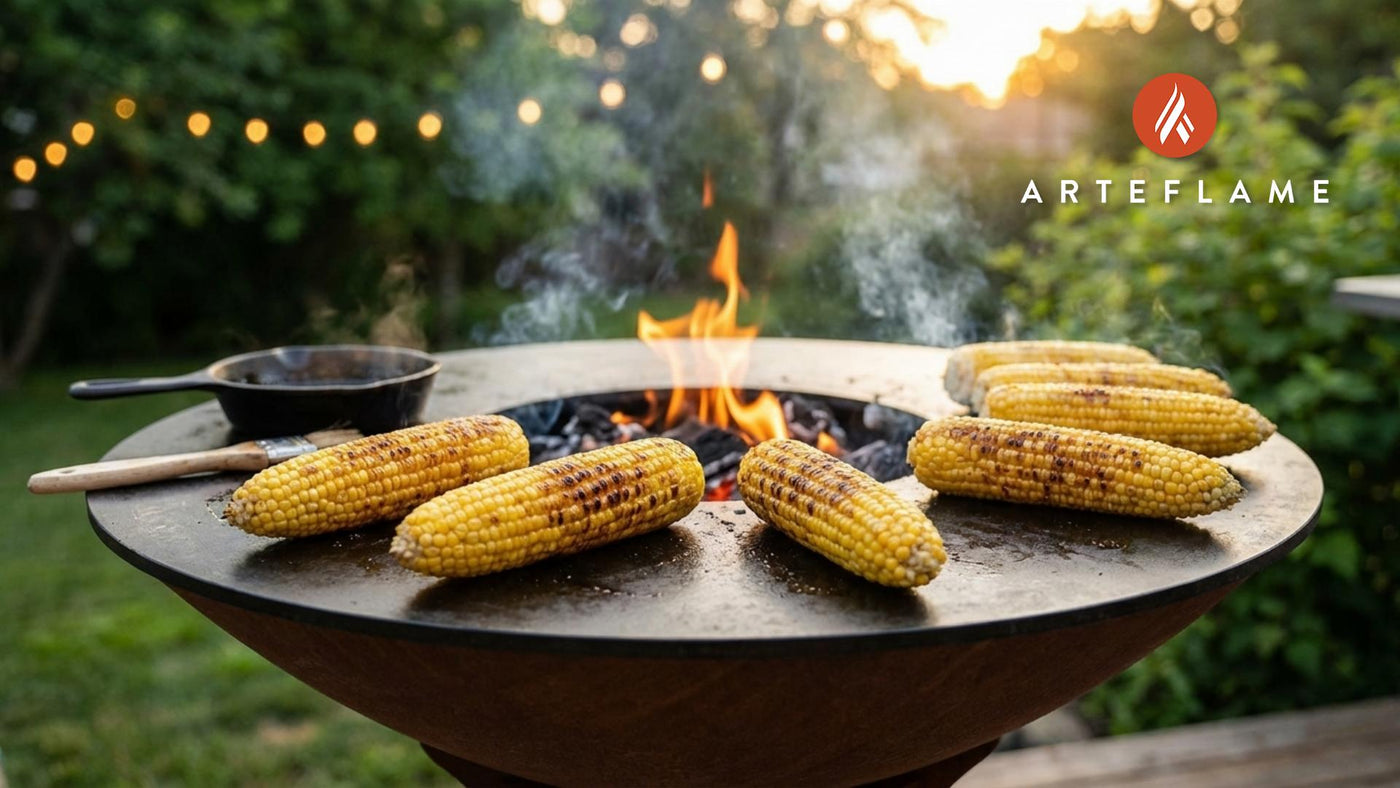 Smoky Kentucky Bourbon Butter Grilled Corn Recipe