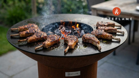 Easy Grilled Lamb Chops on the Arteflame Grill