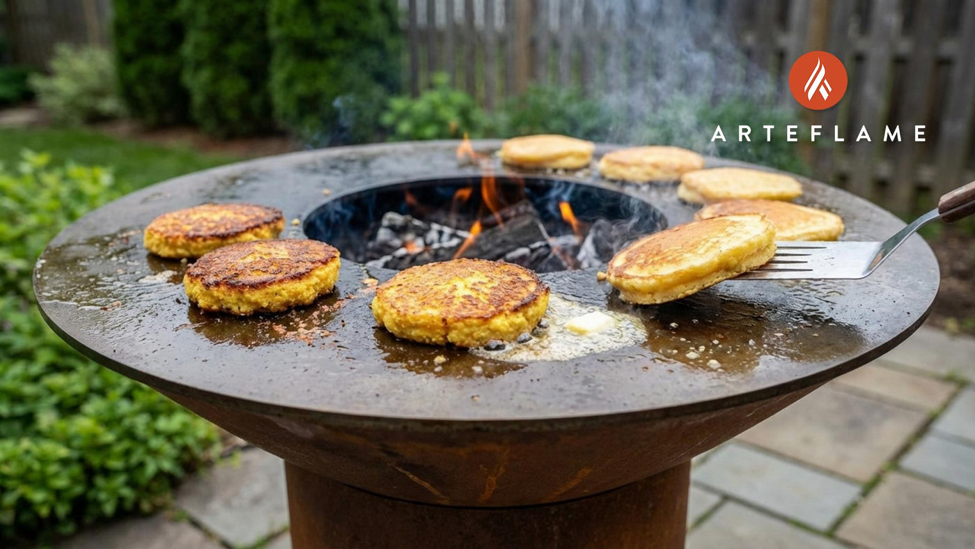 Authentic Alabama Grilled Cornbread Cakes Recipe