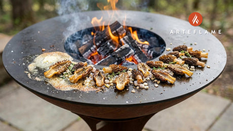 Smoky Grilled Washington Morel Mushrooms: An Arteflame Delicacy
