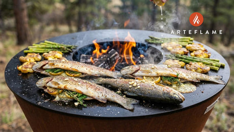 Crispy Skin Grilled Colorado Trout with Lemon Butter & Herbs