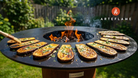 Smoky Garlic Butter Grilled Eggplant Recipe for the Arteflame Grill