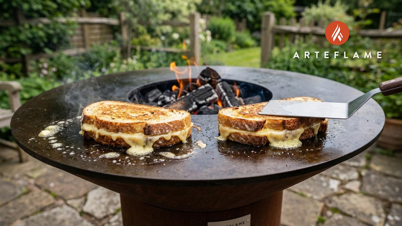 Crispy Swedish Västerbotten Grilled Cheese: An Arteflame Original