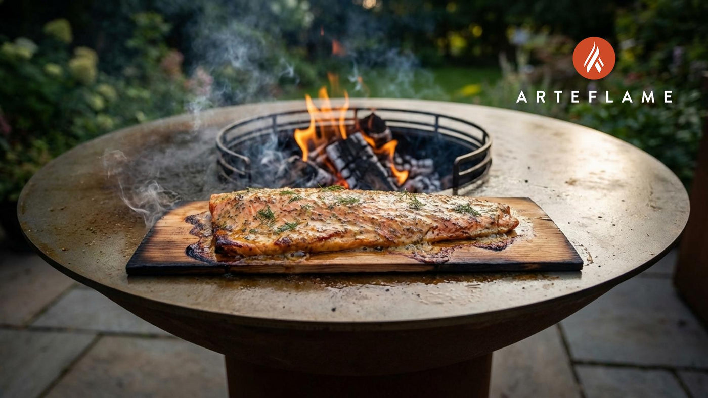 Smoky Swedish Cedar Plank Salmon: An Arteflame Grill Masterpiece