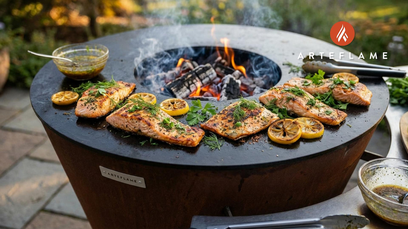 Smoky & Savory: Grilled Oregon Steelhead Trout Recipe for Arteflame